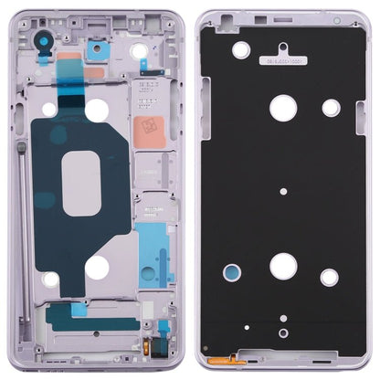 Front Housing LCD Frame Bezel Plate for LG Q Stylo 4 Q710 Q710MS Q710CS, For LG Q Stylo 4, For LG Q Stylo 4(Purple) - ORIWHIZ