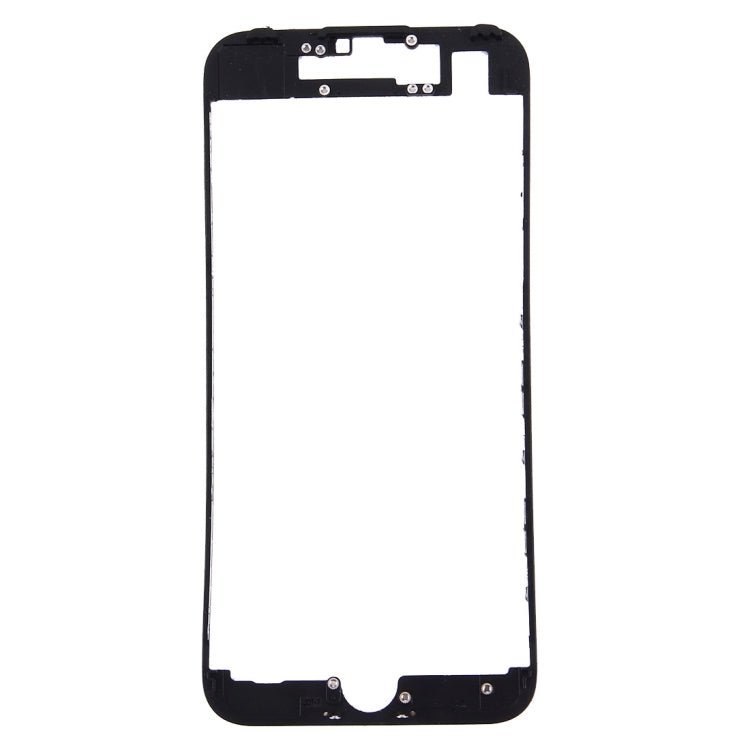 Front LCD Screen Bezel Frame for iPhone 7, For Phone 7 (Black), For iPhone 7 - ORIWHIZ
