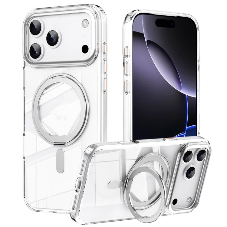 Frosted 360 Degree MagSafe Magnetic Holder Phone Case, For iPhone 17 Pro Max, For iPhone 17 Pro, For iPhone 17, For iPhone 17 Air, For iPhone 16e - ORIWHIZApple AccessoriesiPhone 17 Pro MaxiPhone 17 Pro Max Cases