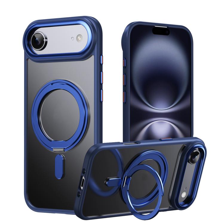 Frosted 360 Degree MagSafe Magnetic Holder Phone Case, For iPhone 17 Pro Max, For iPhone 17 Pro, For iPhone 17, For iPhone 17 Air, For iPhone 16e - ORIWHIZApple AccessoriesiPhone 17 Pro MaxiPhone 17 Pro Max Cases