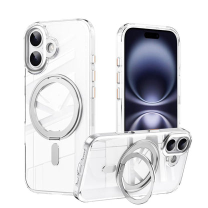 Frosted 360 Degree MagSafe Magnetic Holder Phone Case, For iPhone 17 Pro Max, For iPhone 17 Pro, For iPhone 17, For iPhone 17 Air, For iPhone 16e - ORIWHIZApple AccessoriesiPhone 17 Pro MaxiPhone 17 Pro Max Cases