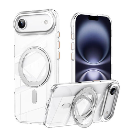 Frosted 360 Degree MagSafe Magnetic Holder Phone Case, For iPhone 17 Pro Max, For iPhone 17 Pro, For iPhone 17, For iPhone 17 Air, For iPhone 16e - ORIWHIZApple AccessoriesiPhone 17 Pro MaxiPhone 17 Pro Max Cases
