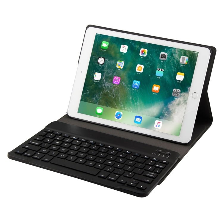 FT - 1030 Bluetooth 3.0 ABS Brushed Texture Keyboard + Skin Texture Leather Tablet Case for iPad Air / Air 2 / iPad Pro 9.7 inch, with Three - gear Angle Adjustment / Magnetic / Sleep Function, FT - 1030D - ORIWHIZApple AccessoriesiPad KeyboardiPad Keyboard For iPad Pro