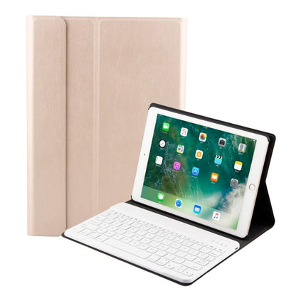 FT - 1030 Bluetooth 3.0 ABS Brushed Texture Keyboard + Skin Texture Leather Tablet Case for iPad Air / Air 2 / iPad Pro 9.7 inch, with Three - gear Angle Adjustment / Magnetic / Sleep Function, FT - 1030D - ORIWHIZApple AccessoriesiPad KeyboardiPad Keyboard For iPad Pro