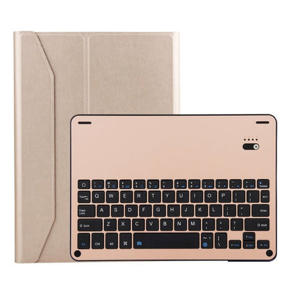 FT - 1038B Detachable Bluetooth 3.0 Aluminum Alloy Keyboard + Lambskin Texture Leather Tablet Case for iPad Air / Air 2 / iPad Pro 9.7 inch, with Water Repellent / Three - gear Angle Adjustment / Magnetic / Sleep Function, FT - 1038B - ORIWHIZApple AccessoriesiPad KeyboardiPad Keyboard For iPad Pro