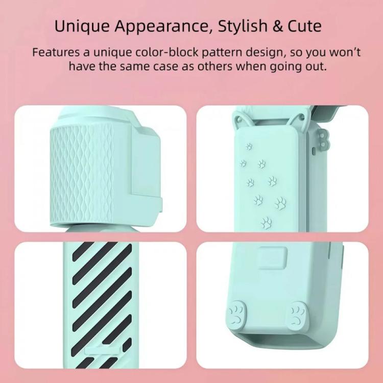 Full Body 4 in 1 Silicone Protective Cover, For DJI Osmo Pocket 4 - ORIWHIZCase & BagsDJI & Insta360 AccessoriesOsmo Pocket Accessories