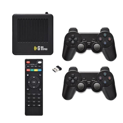 G11 PRO Game Machine TV Box Dual System HDMI HD 4K Retro Arcade, 64G 30,000+ Games, 128G 40,000+ Games, 256G 60,000+ Games, 64G+Charging Handle, 128G+Charging Handle, 256G+Charging Handle - ORIWHIZPocket ConsolePocket Console & AccessoriesToys & Hobbies