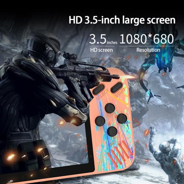 G3 Macaron 3.5 inch Screen Handheld Game Console Built - in 800 Games, Single Player / Pink, Single Player / Grey, Single Player / Green, Single Player / Blue - ORIWHIZPocket ConsolePocket Console & AccessoriesToys & Hobbies