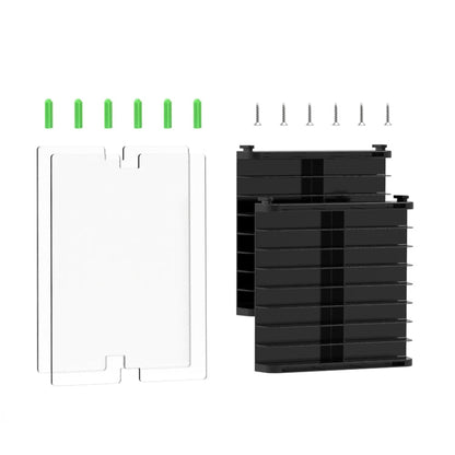Game Card CD Disk Storage Bracket Wall Mounted Storage CD Case, 32 sheets - ORIWHIZSony AccessoriesSony Accessories HolderToys & Hobbies