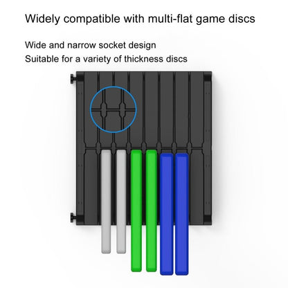 Game Card CD Disk Storage Bracket Wall Mounted Storage CD Case, 32 sheets - ORIWHIZSony AccessoriesSony Accessories HolderToys & Hobbies