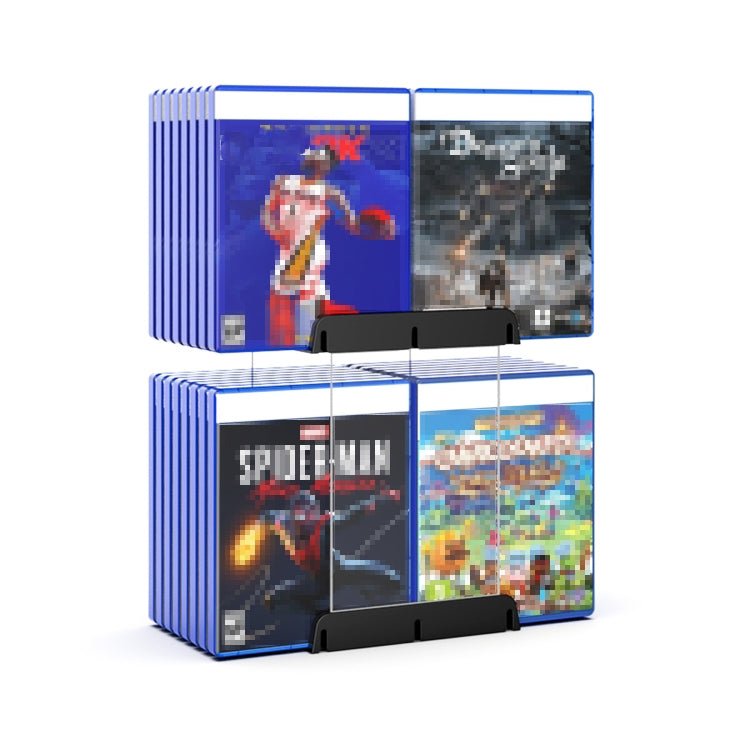 Game Card CD Disk Storage Bracket Wall Mounted Storage CD Case, 32 sheets - ORIWHIZSony AccessoriesSony Accessories HolderToys & Hobbies