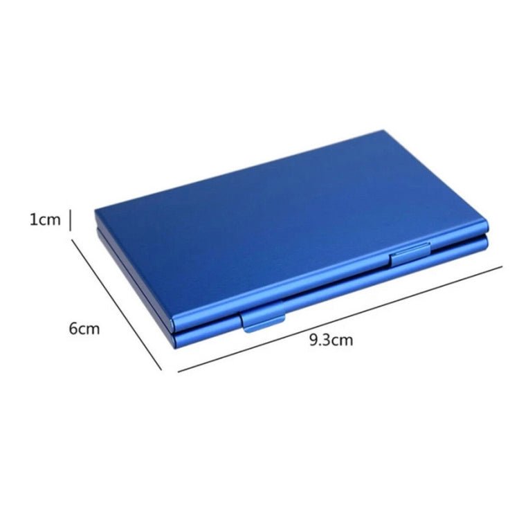 Game Card Storage Aluminum Alloy Organizer Pack For Nintendo Switch, Red, Blue, Black, Silver Gray - ORIWHIZNintendo AccessoriesNintendo Accessories BagsToys & Hobbies