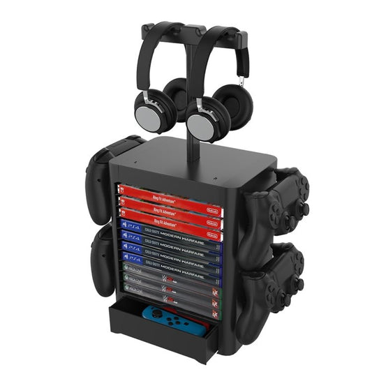 Game Disc Storage Rack Headphone Storage Rack For PS5 / Xsx, For PS5 / Xsx - ORIWHIZSony AccessoriesSony Accessories HolderToys & Hobbies
