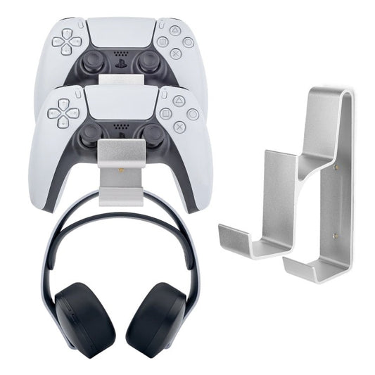 Gamepad & Headphone Three - In - One Wall Mounted Hanger For PS5 / PS4, For PS5 / PS4 - ORIWHIZSony AccessoriesSony Accessories HolderToys & Hobbies