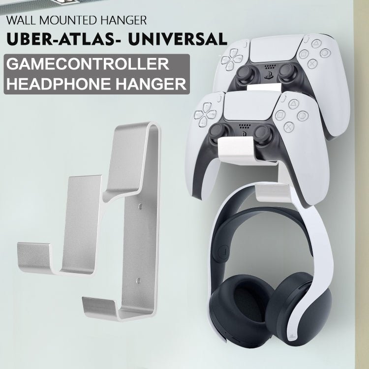Gamepad & Headphone Three - In - One Wall Mounted Hanger For PS5 / PS4, For PS5 / PS4 - ORIWHIZSony AccessoriesSony Accessories HolderToys & Hobbies