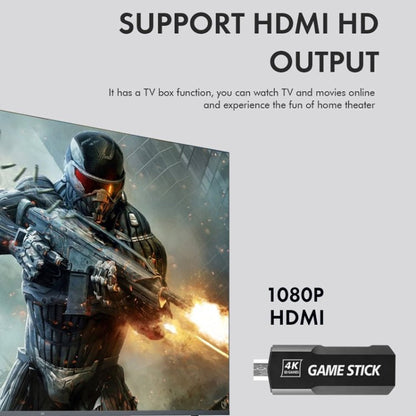 GD10 2.4G Wireless 4K HD TV Game Console PSP Game Box, Without Memory Card, 32G Built - in 15,000 Games, 64G Built - in 30,000 Games, 128G Built - in 40,000 Games - ORIWHIZPocket ConsolePocket Console & AccessoriesToys & Hobbies