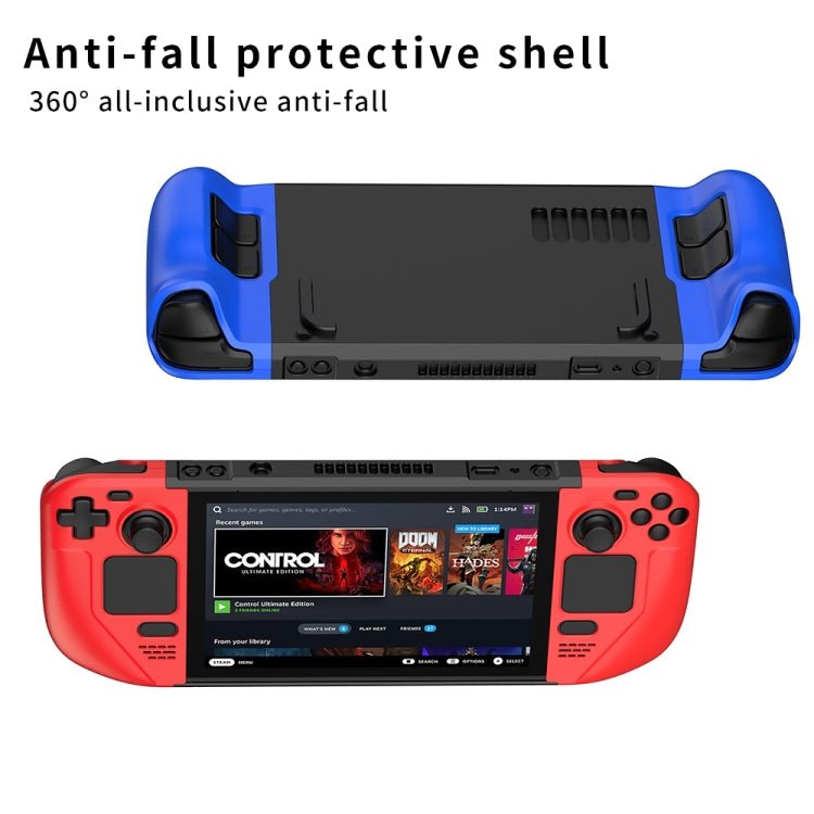 GKK For Steam Deck Color Contrast Anti - fall Game Console Case, GKK Case(Black), GKK Case(Red), GKK Case(Blue) - ORIWHIZGKKSteam Deck AccessoriesSteam Deck Accessories Cover Case