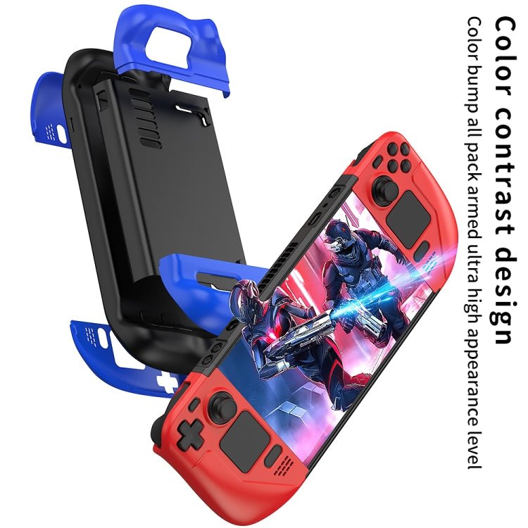 GKK For Steam Deck Color Contrast Anti - fall Game Console Case, GKK Case(Black), GKK Case(Red), GKK Case(Blue) - ORIWHIZGKKSteam Deck AccessoriesSteam Deck Accessories Cover Case