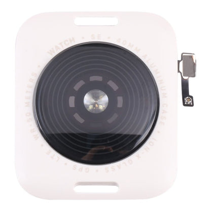 Glass Back Cover With Wireless Charging Coil For Apple Watch Series SE 2022 40mm GPS Edition(Starlight Color), For Watch Series SE 2022 40mm GPS - ORIWHIZ