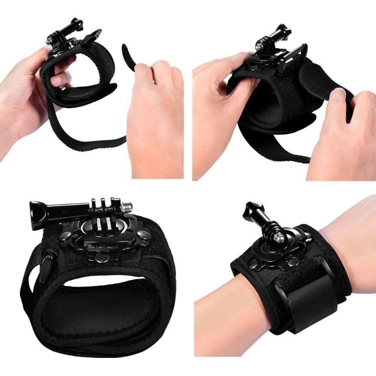 GP144 360 Degree Rotation Hand Camera Wrist Strap Mount, GP144 - ORIWHIZDJI & Insta360 AccessoriesUniversal Chest & Head BeltWrist & Neck Strap