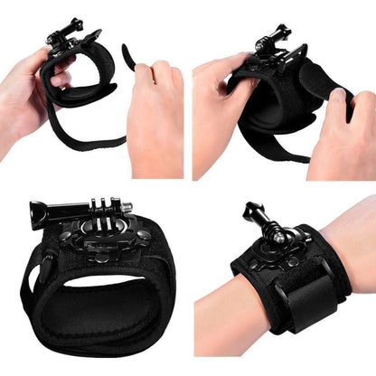 GP144 360 Degree Rotation Hand Camera Wrist Strap Mount, GP144 - ORIWHIZDJI & Insta360 AccessoriesUniversal Chest & Head BeltWrist & Neck Strap