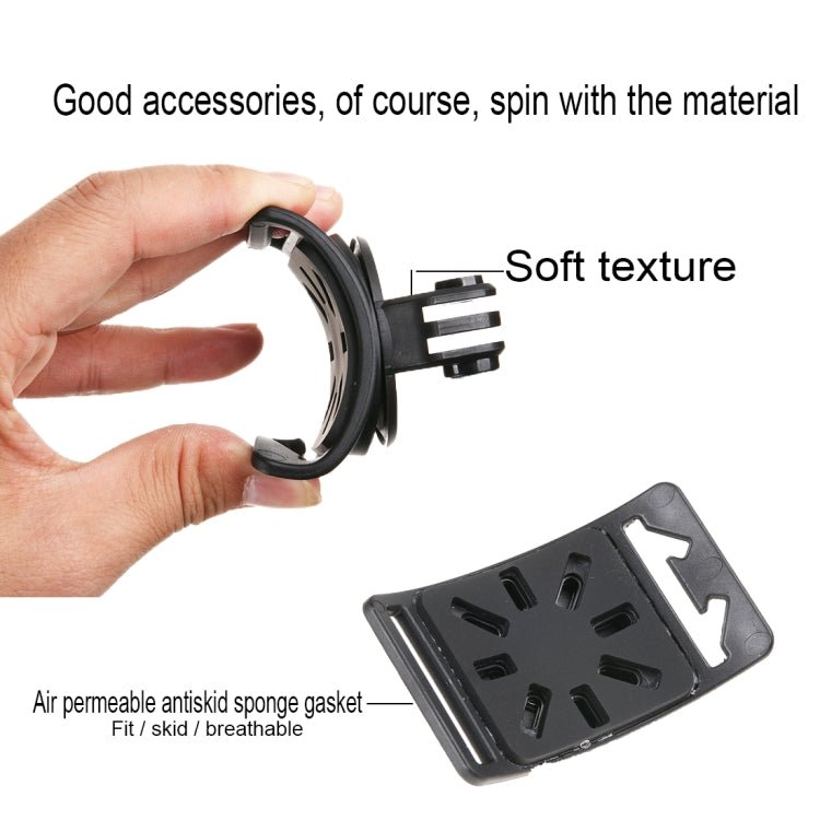 GP278 3 in 1 Hand Wrist Arm Leg Straps 360 - degree Rotation Mount for GoPro, Insta360, DJI and Other Action Cameras, GP278 - ORIWHIZDJI & Insta360 AccessoriesUniversal Chest & Head BeltWrist & Neck Strap