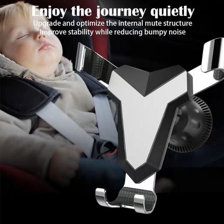 Gravity Navigation Car Air Outlet Triangular Mobile Phone Holder - ORIWHIZ