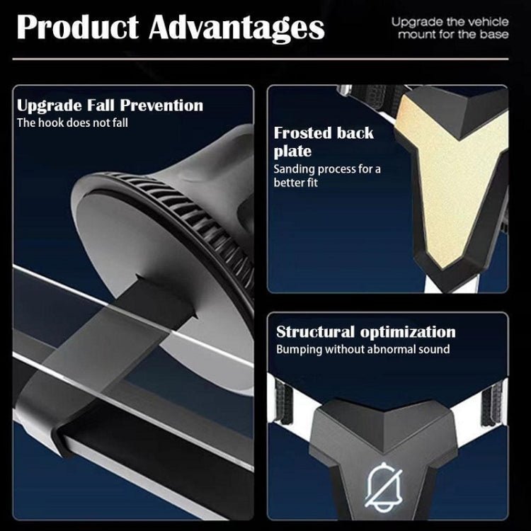 Gravity Navigation Car Air Outlet Triangular Mobile Phone Holder - ORIWHIZ