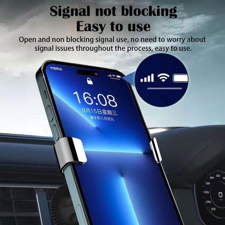 Gravity Navigation Car Air Outlet Triangular Mobile Phone Holder - ORIWHIZ