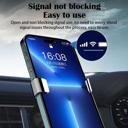 Gravity Navigation Car Air Outlet Triangular Mobile Phone Holder - ORIWHIZ