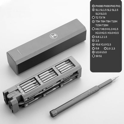 GREENER Screw Knife Set Mobile Notebook Disassembling Maintenance Tool, 44 In 1 Aluminum Barrel, 30 In 1 Aluminum Barrel, 40 In 1 Double Aluminum Barrel - ORIWHIZ