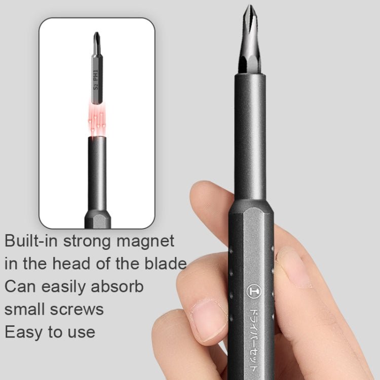 GREENER Screw Knife Set Mobile Notebook Disassembling Maintenance Tool, 44 In 1 Aluminum Barrel, 30 In 1 Aluminum Barrel, 40 In 1 Double Aluminum Barrel - ORIWHIZ