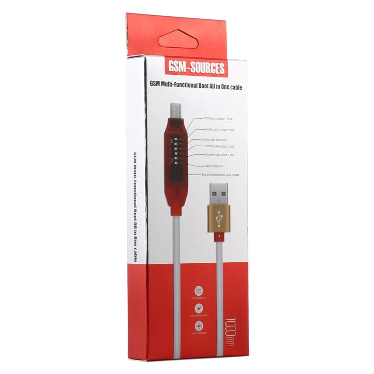 GSM Multi - functional Boot All in One Cable, GSM Boot Cable - ORIWHIZ