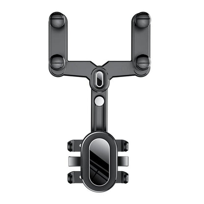 H03 Car Rearview Mirror Mobile Phone Holder 360 Rotation Foldable, H03 - ORIWHIZ