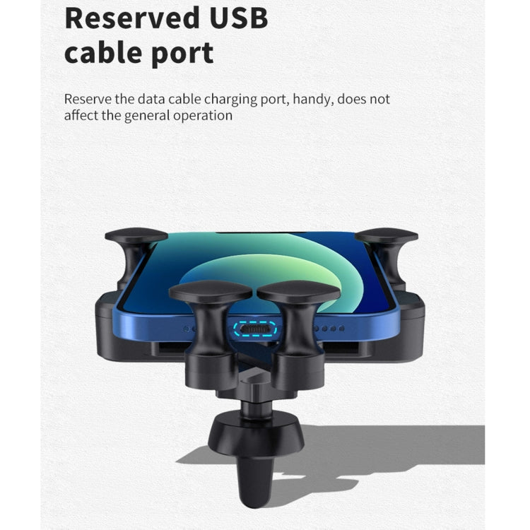 HAMTOD Little One Pro Car Gravity Invisible Telescopic Mobile Phone Holder Bracket - ORIWHIZ