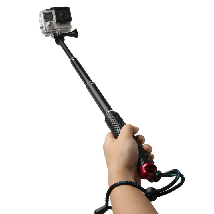 Handheld 49cm Extendable Pole Monopod with Screw for GoPro, Insta360, DJI and Other Action Cameras, Max Length: 49cm(Silver), Max Length: 49cm(Red), Max Length: 49cm(Blue), Max Length: 49cm(Gold), Max Length: 49cm(Green), Max Length: 49cm(Orange) - ORIWHIZDJI & Insta360 AccessoriesExtendable PoleUniversal Grip Tripod
