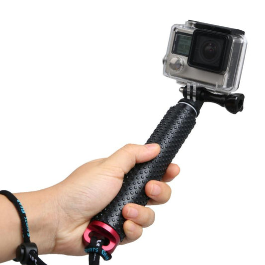 Monopié de mano extensible de 49 cm con tornillo para GoPro, Insta360, DJI y otras cámaras de acción. Longitud máxima: 49 cm (plateado), rojo, azul, dorado, verde y naranja. Accesorios ORIWHIZ para DJI e Insta360. Trípode con mango extensible y agarre universal.