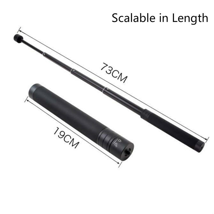 Handheld Three - axis Gimbal Stabilizer GoPro Selfie Stick Extension Length : 19cm - 73cm, Length: 19cm - 73cm - ORIWHIZDJI & Insta360 AccessoriesExtendable PoleUniversal Grip Tripod