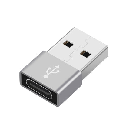 HAWEEL USB - C / Type - C Female to USB 2.0 Male Aluminum Alloy Adapter, Support Charging & Transmission Data, Type - C Adapter - ORIWHIZ