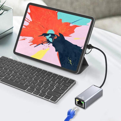 HC - 72S USB - C / USB - A to RJ45 Ethernet Adapter 100Mbps Network Converter, HC - 72S - ORIWHIZComputer & NetworkingHUB with Lan adapterUSB Hubs