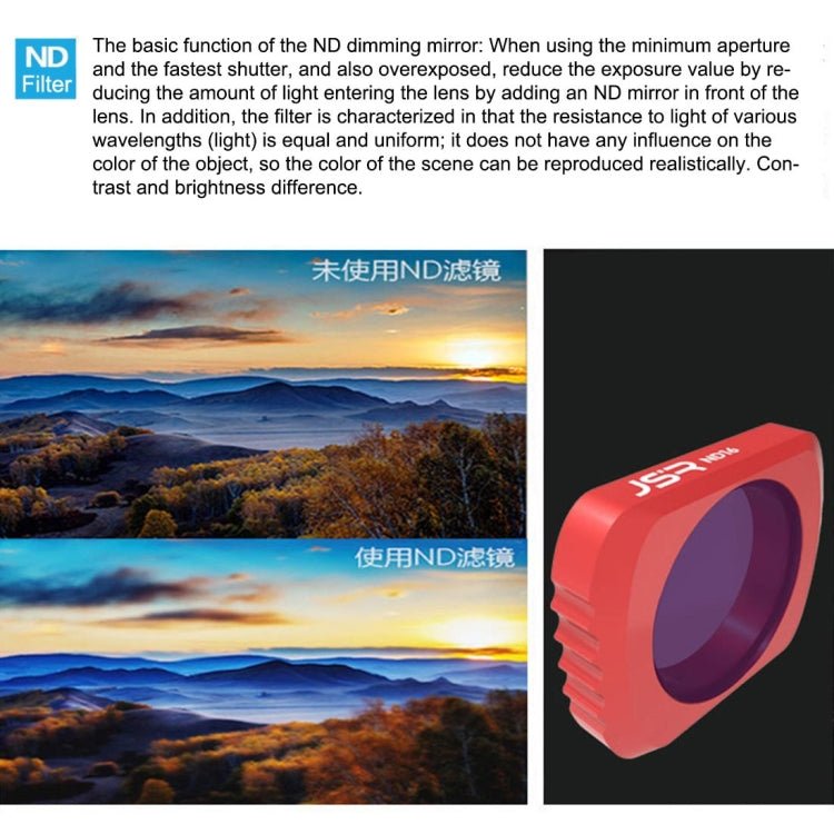 HD Camera ND8 Lens Filter for DJI OSMO Pocket, ND8 Filter - ORIWHIZDJI & Insta360 AccessoriesJSRLens Accessories