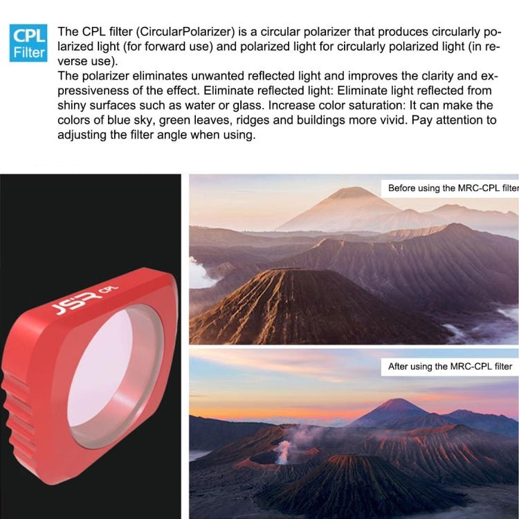 HD Slim CPL Lens Filter for DJI OSMO Pocket, CPL Filter - ORIWHIZDJI & Insta360 AccessoriesJSRLens Accessories