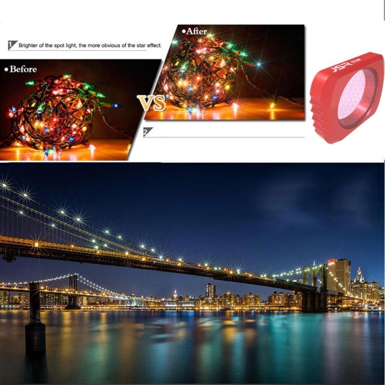 HD Slim Point line Star Filter for DJI OSMO Pocket, Star Filter - ORIWHIZDJI & Insta360 AccessoriesJSRLens Accessories