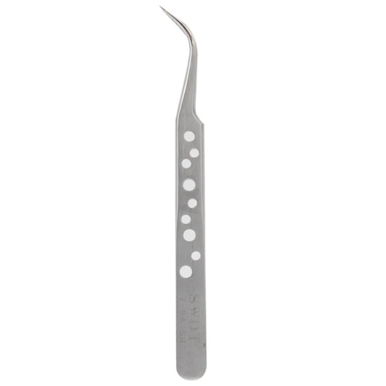 High - Hardness Anti - Magnetic Anti - Acid Steel Curved Tweezers, Curved Head - ORIWHIZ