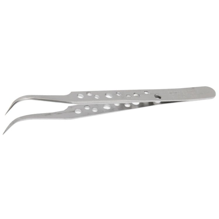 High - Hardness Anti - Magnetic Anti - Acid Steel Curved Tweezers, Curved Head - ORIWHIZ