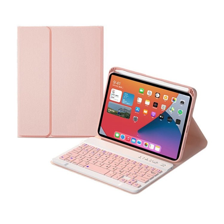 HK006 Square Keys Detachable Bluetooth Keyboard Leather Case with Holder for iPad mini 6, HK006 - ORIWHIZApple AccessoriesiPad KeyboardiPad Keyboard For iPad mini