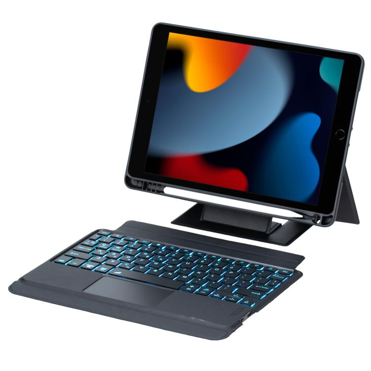 Holder Floating Detachable Backlight Keyboard Tablet Leather Case with Touchpad, For iPad 2025 / 2022, For iPad Air 11 2025 / 2024 / Air 5 / Air 4, For iPad Air 13 2025 / 2024 / iPad Pro 12.9, For iPad mini 2024 / mini 6, For iPad Pro 13 2024����������... - ORIWHIZApple AccessoriesiPad KeyboardiPad Keyboard Universal