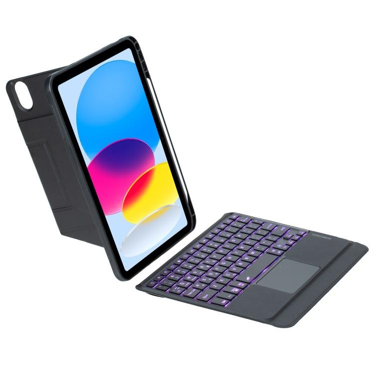 Holder Floating Detachable Backlight Keyboard Tablet Leather Case with Touchpad, For iPad 2025 / 2022, For iPad Air 11 2025 / 2024 / Air 5 / Air 4, For iPad Air 13 2025 / 2024 / iPad Pro 12.9, For iPad mini 2024 / mini 6, For iPad Pro 13 2024����������... - ORIWHIZApple AccessoriesiPad KeyboardiPad Keyboard Universal