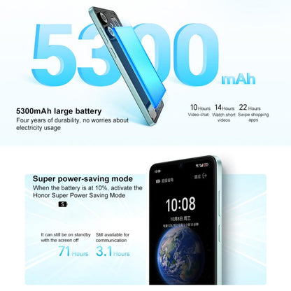 Honor Play 70C, 4GB+64GB, 6.75 inch MagicOS 9.0 Android 15 MediaTek Helio G81 Ultra Octa Core, Network: 4G, OTG, 4GB+64GB - ORIWHIZHonorSmart Phones