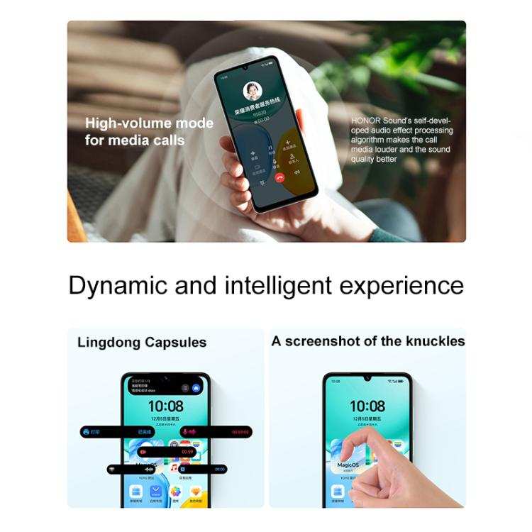 Honor Play 70C, 4GB+64GB, 6.75 inch MagicOS 9.0 Android 15 MediaTek Helio G81 Ultra Octa Core, Network: 4G, OTG, 4GB+64GB - ORIWHIZHonorSmart Phones
